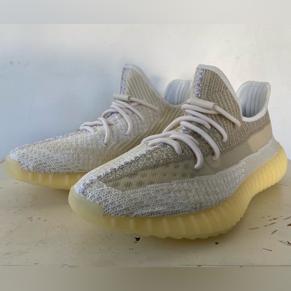 NEW Adidas Yeezy Boost 350 V2 Natural Size 10 (FZ5246) main image 8